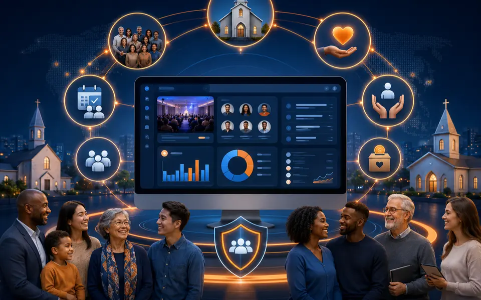 Church management software ecosystem
