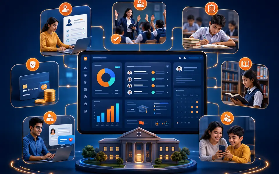 School management software ecosystem